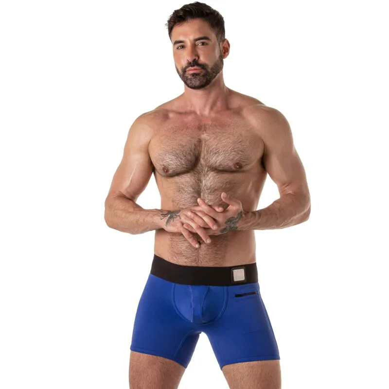 Lingerie homme Coffret à Large Ceinture Bleue M Locker Gear