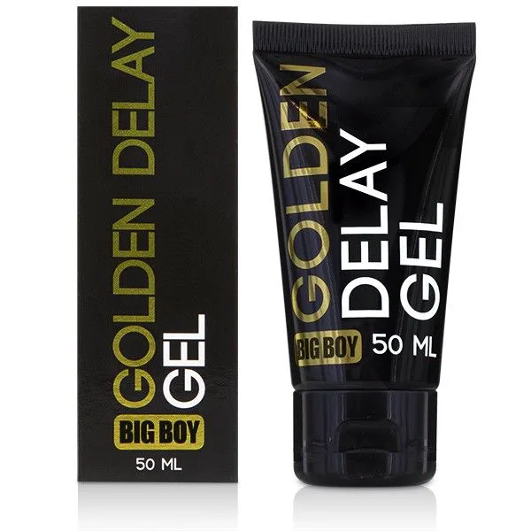 Aphrodisiaque Big Boy Golden Gel Retardant 50ml Cobeco