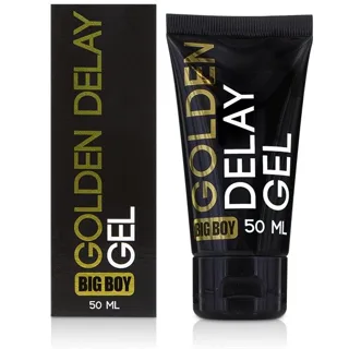 Aphrodisiaque Big Boy Golden Gel Retardant 50ml Cobeco