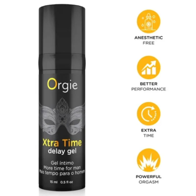 Gel Retardant Xtra sans Anesthésiant 15 ML Orgie aphrodisiaque homme