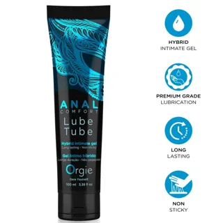 Tube de Lubrifiant Anal Comfort Hybride Gel Intime pour Orgie lubrifiant anal