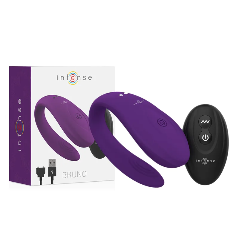 Vibromasseur Bruno Partner Plaisir Double Lilas Intense