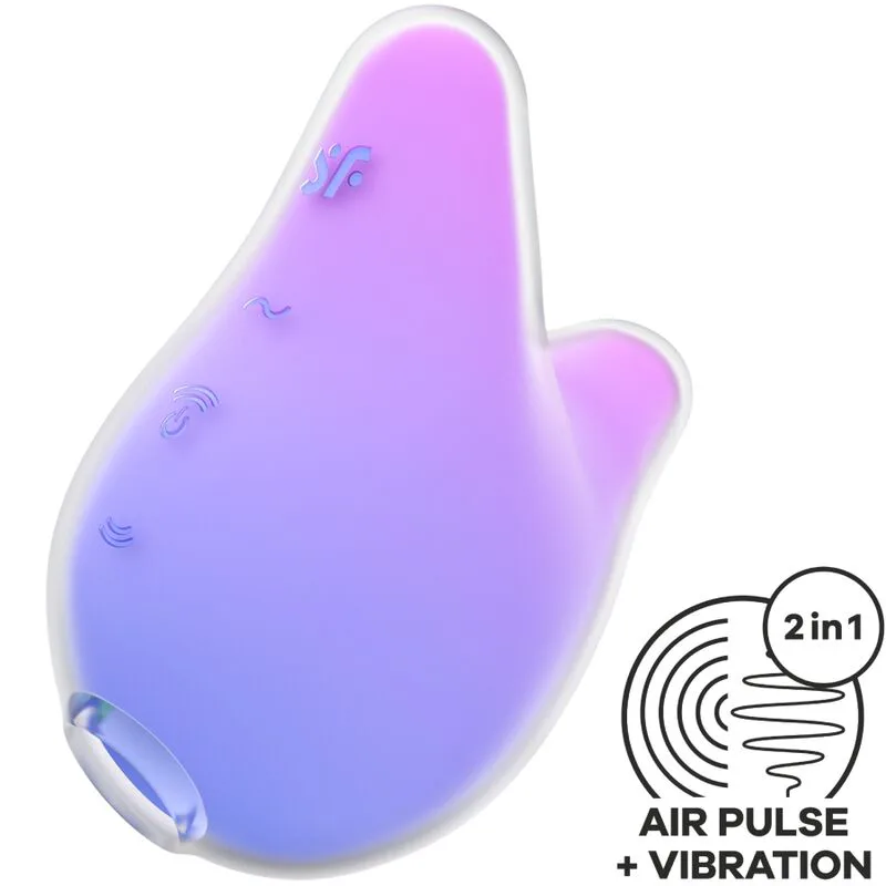 Mermaid Vibes Stimulateur & Vibromasseur Violet et Rose Satisfyer