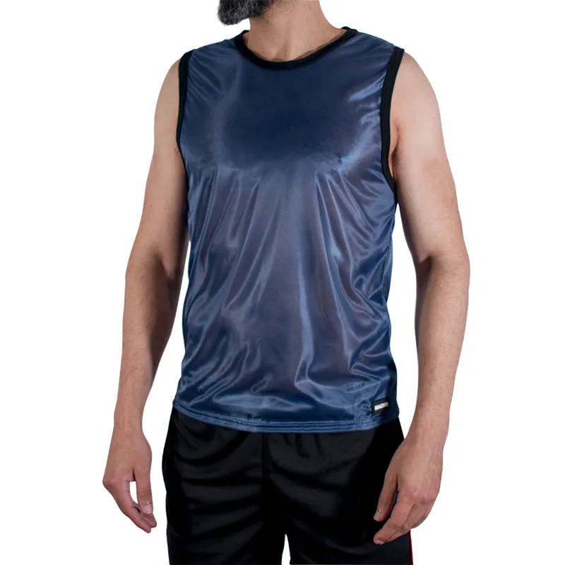 T-shirt Bleu Marine L/XL Macho