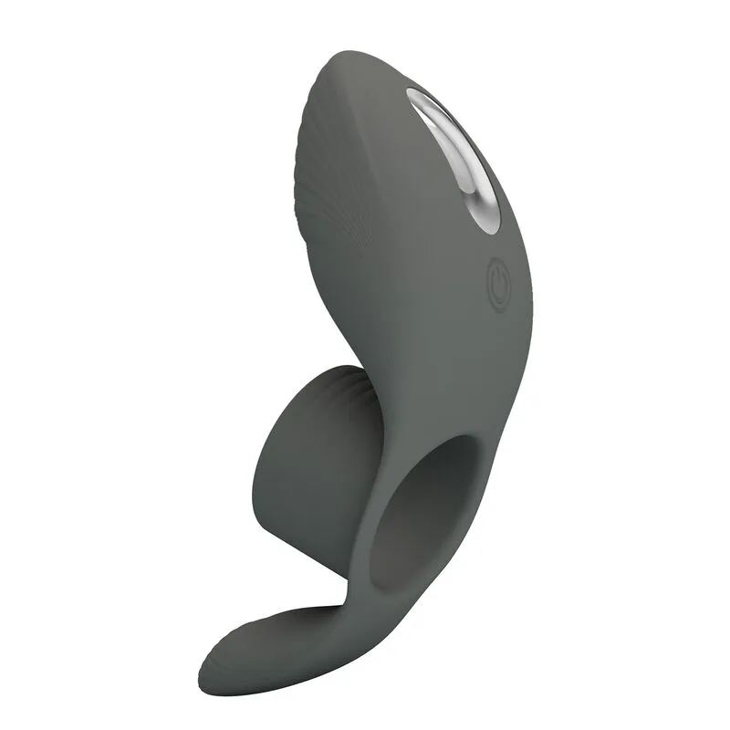 Anneau Vibrant Rechargeable à Double Stimulation Pretty Love