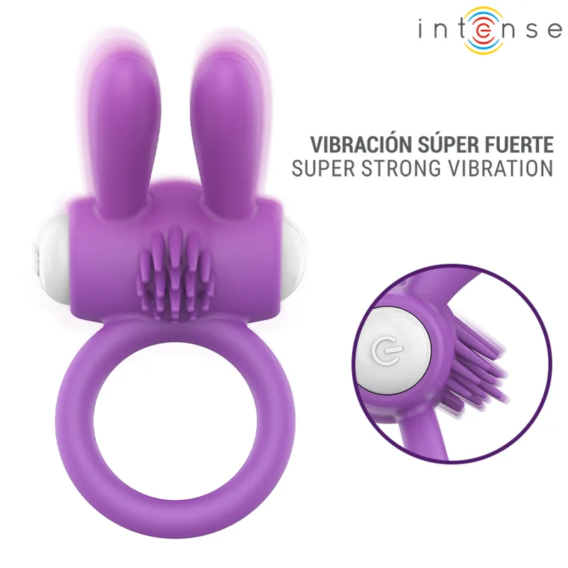 Anneau pénien Vibrant Hopps avec Stimulation Clitoriale Intense