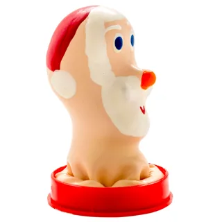 Père Noël : préservatif fantaisie peint à la main Condomerie, objet décoratif