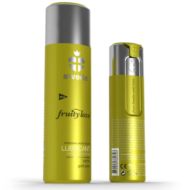 Fruity Love Lubrifiant Vanille Or Poire 50 ml Swede