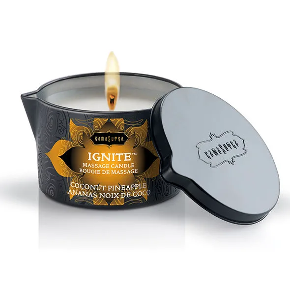Bougie de Massage Coco et Ananas 170 g Kamasutra