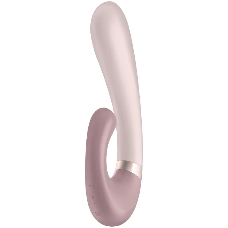 Vibromasseur Application Heat Wave Vibrator Rose Satisfyer