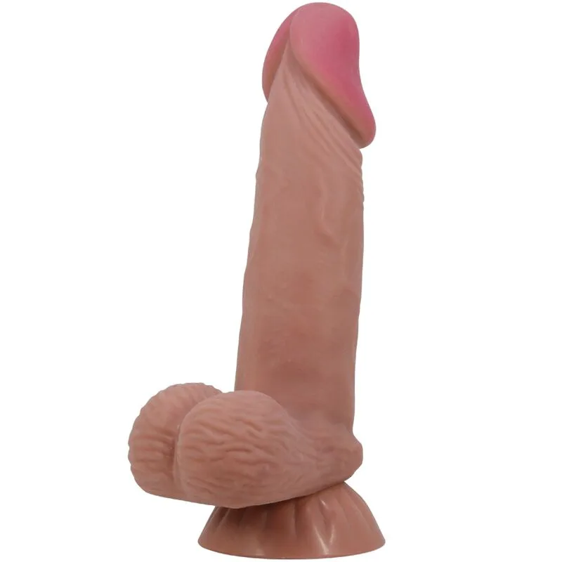 Série Sliding Skin Gode Réaliste avec Ventouse Pretty Love modèle 3