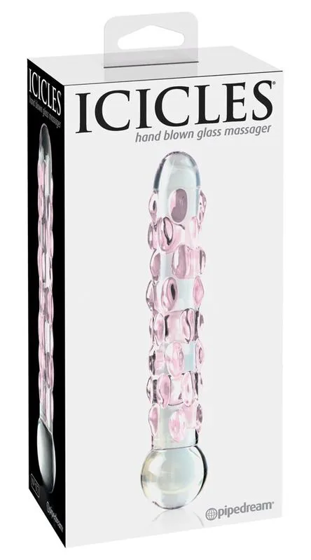 N. 07 Masseur en Verre Icicles gode