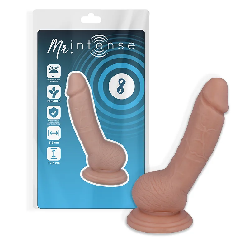 Gode Réaliste 17,6 x 3,5 cm Mr Intense