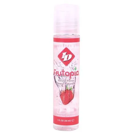 Lubrifiant Fraise 30 ML Id Frutopia lubrifiant comestible