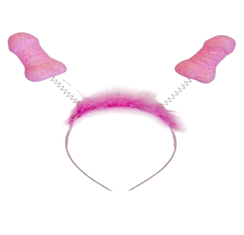6 Unités Antennes Pito Rose Paillettes Diablo Picante rose jeu coquin
