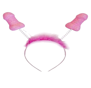 6 Unités Antennes Pito Rose Paillettes Diablo Picante rose jeu coquin