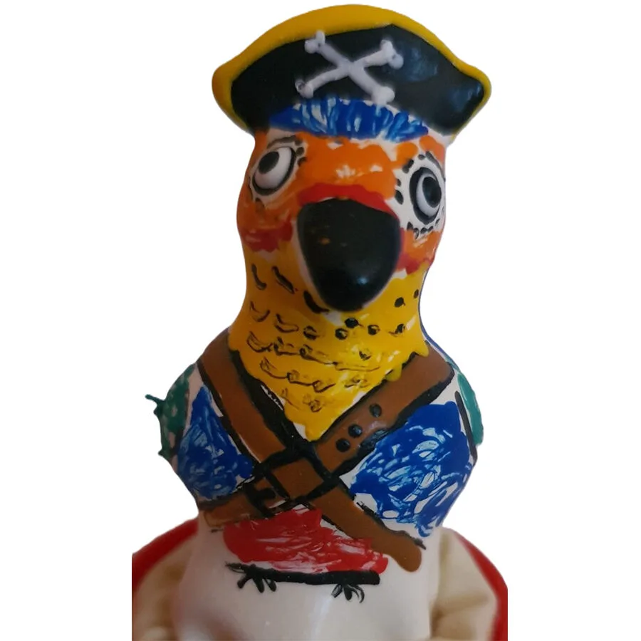 Préservatifs Fantaisie Peints à la Main Captain Parrot Condomerie