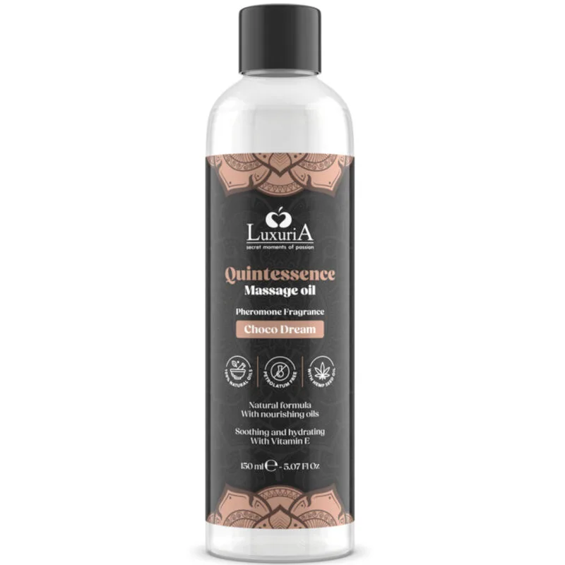 Huile de Massage Chocolat 150 ml Intimateline Luxuria