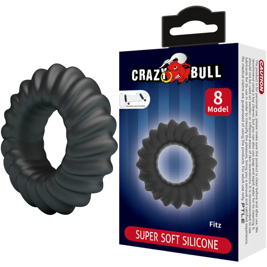 Bague en Silicone Fitz Modèle 8 Crazy Bull