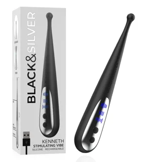 Stimulateur clitoridien Vibe Stimulante Kenneth Black&Silver