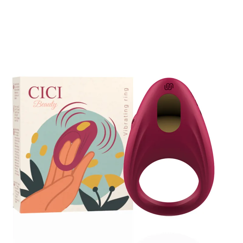 Anneau Vibrant en Silicone Premium Cici Beauty