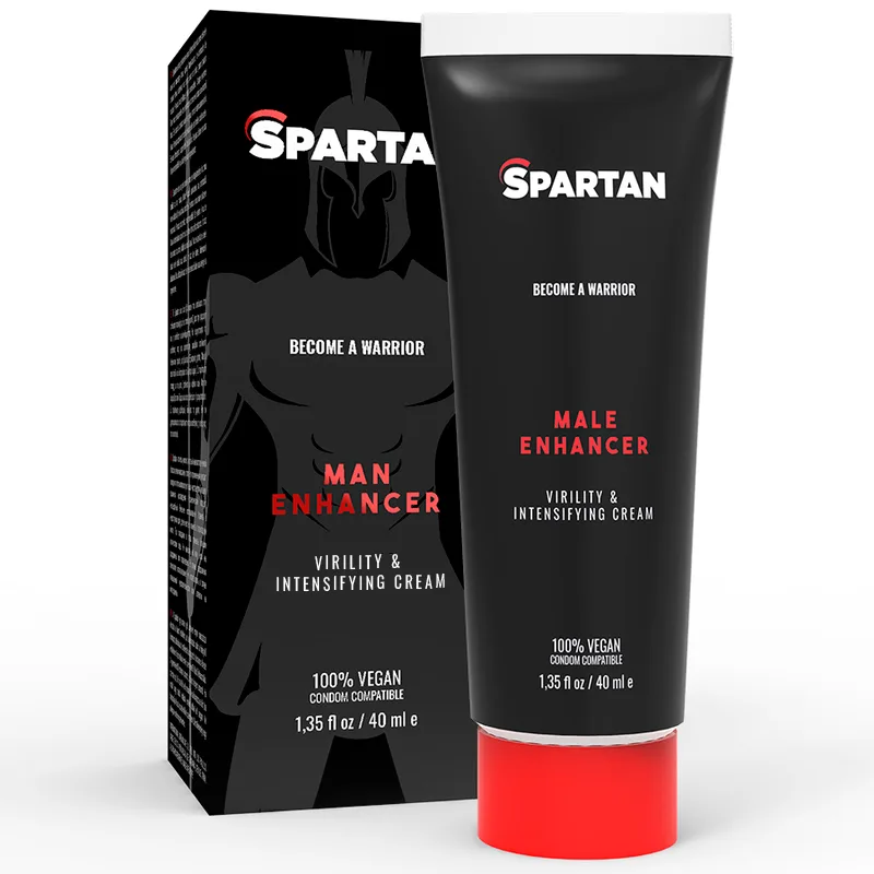 Aphrodisiaque Couple Gel Virilité et Crème Insensifiante 100% Vegan Spartan
