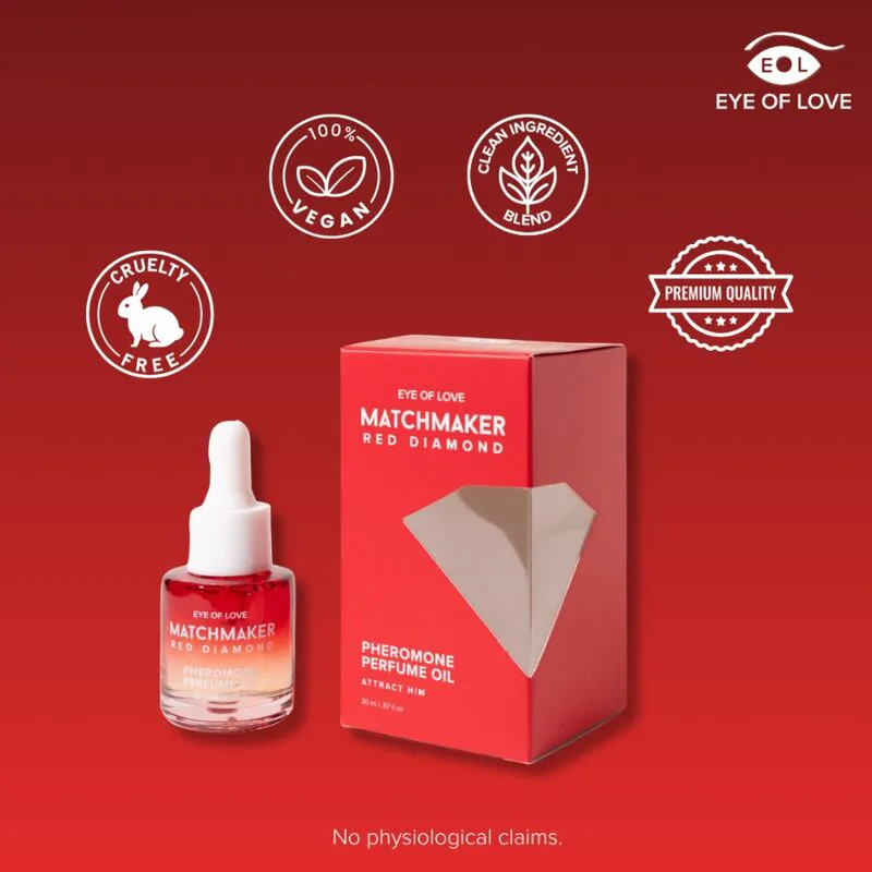 Matchmaker Huile de Parfum aux Phéromones Diamant Rouge