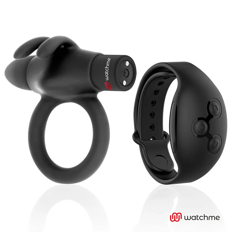 Agron Télécommande Cockring Watchme Black&Silver