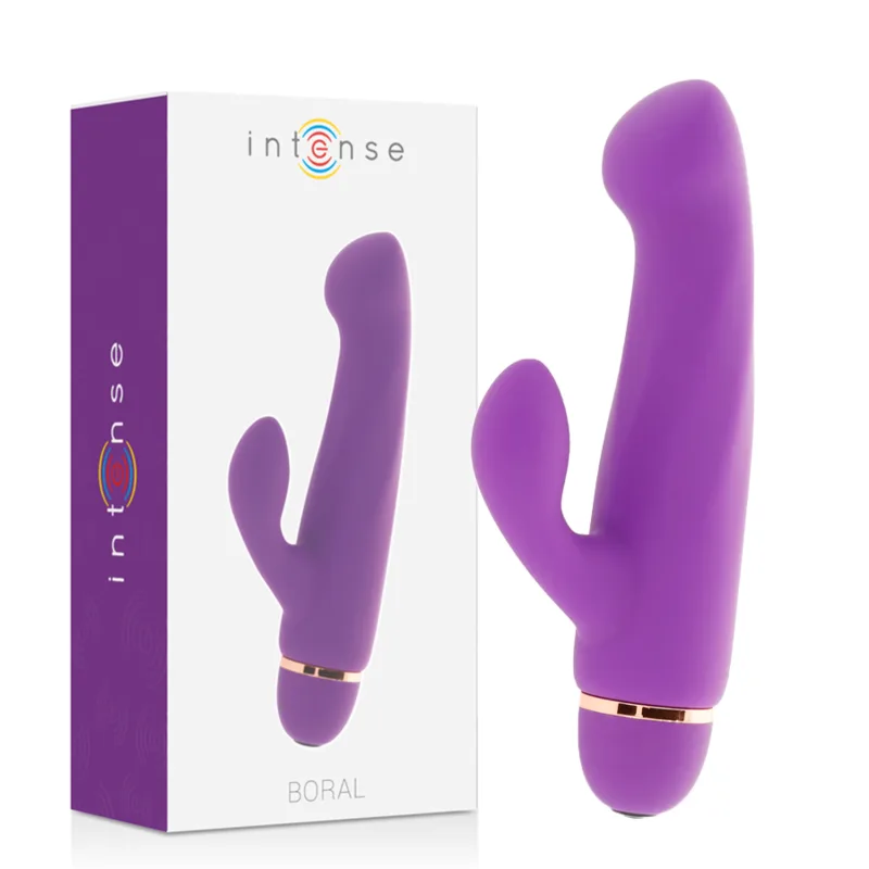 Vibromasseur Boral 20 Vitesses Silicone Lilas Intense