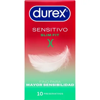 Préservatif Sensitivo Slim Fit 10 Unités Durex