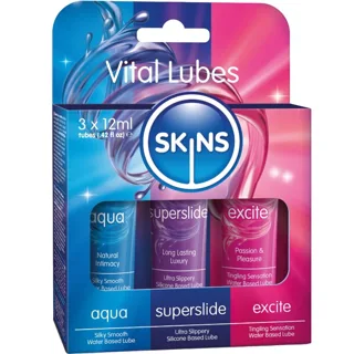 Lubrifiant Aqua, Superslide et Excite (3 x 12 Ml)