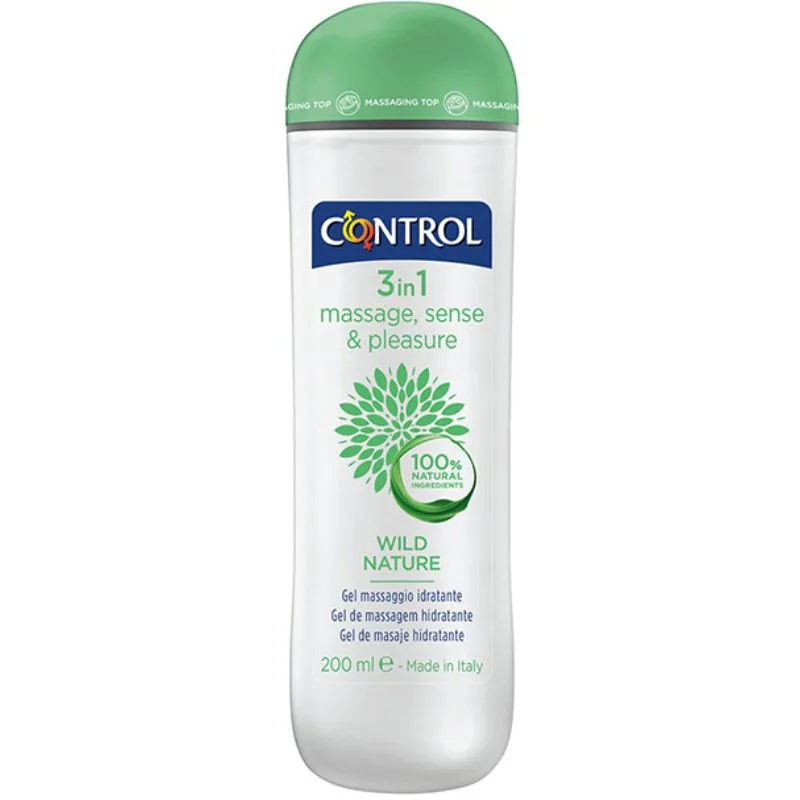 Gel de Massage Nature Sauvage 3 en 1 200 ml Control