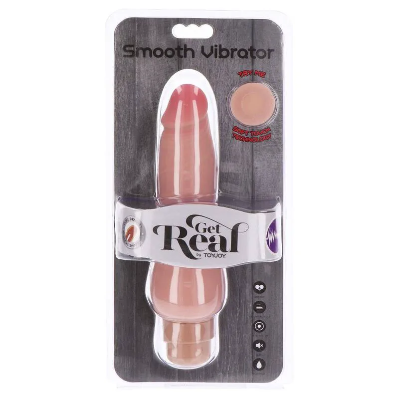 Peau de Vibromasseur Lisse Double Densit? Get Real