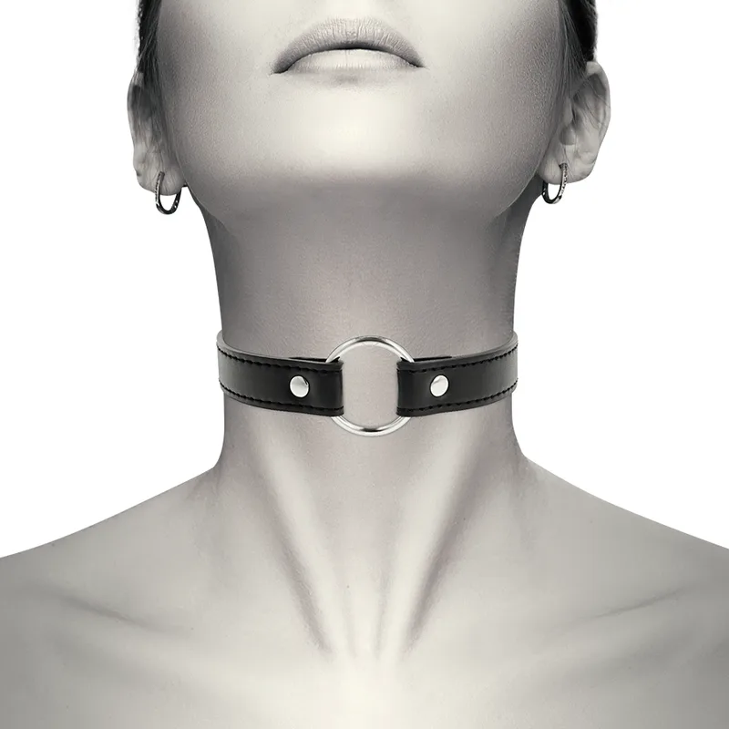 Collier en Cuir Vegan Accessoire Femme Coquette Chic Desire