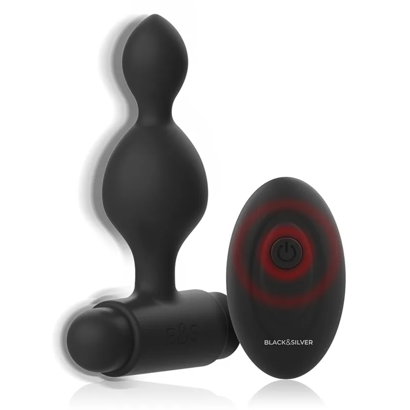 Sextoy Anal Black&silver