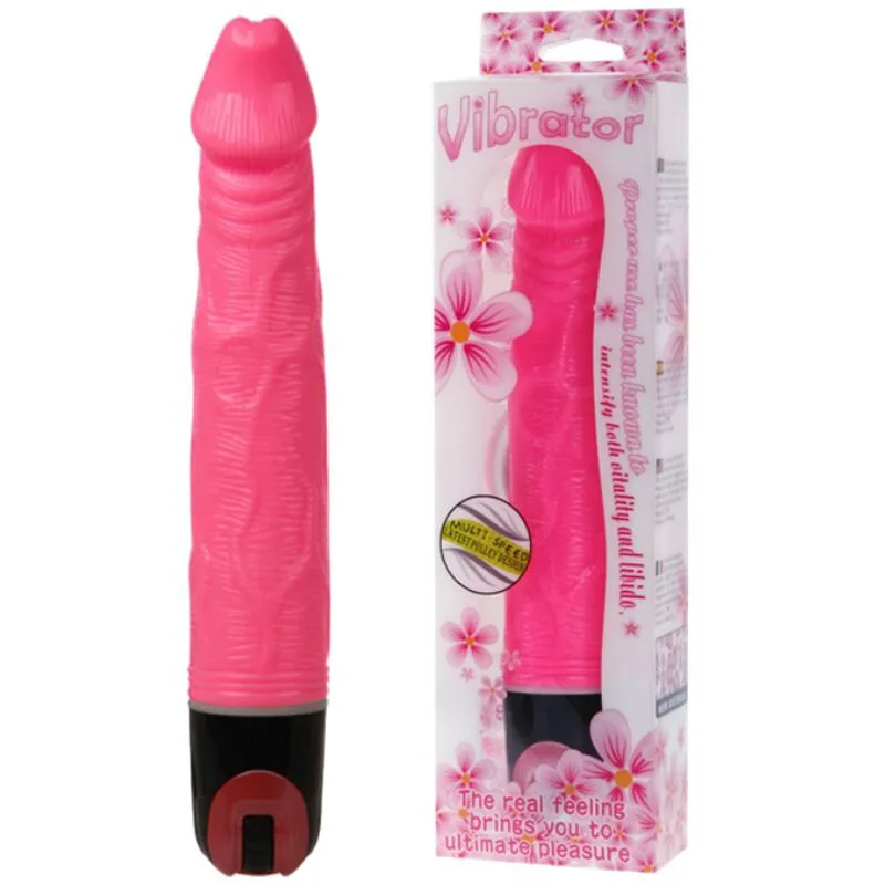 Vibromasseur de Multivitesses 21,5 cm Rose Baile