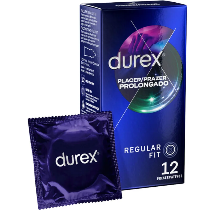 Préservatif Plaisir Prolongé Retardé 12 Unités Durex