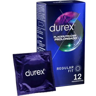 Préservatif Plaisir Prolongé Retardé 12 Unités Durex