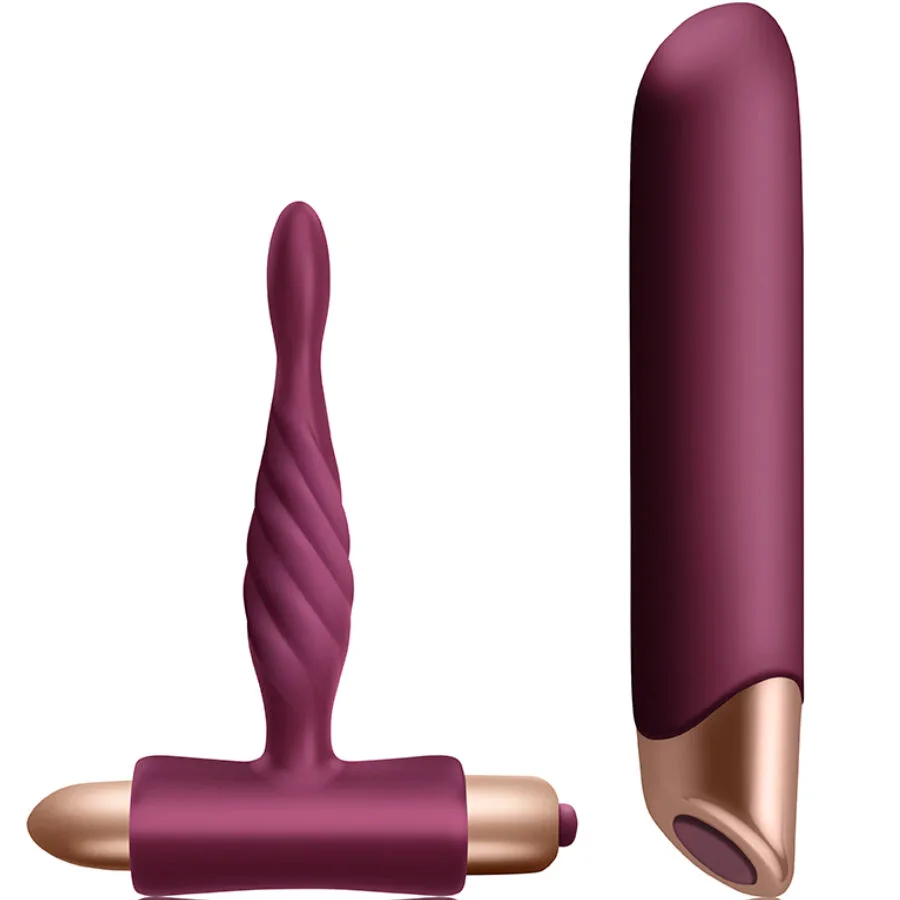 Kit Rapture Vibromasseur Classique + Plug Anal Débutant Climaximum plug anal