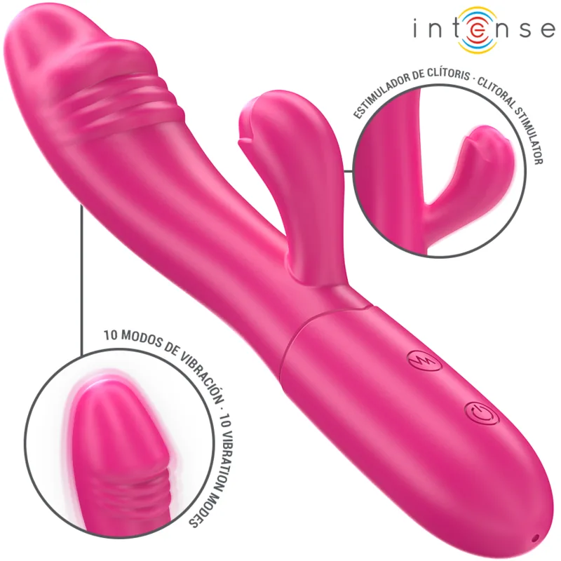 Ivy Vibromasseur Flexible 10 Vibrations avec Langue Intense