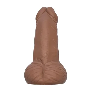 Jouet Anti-stress en Forme de Pénis de Couleur Mulâtre jeu coquin