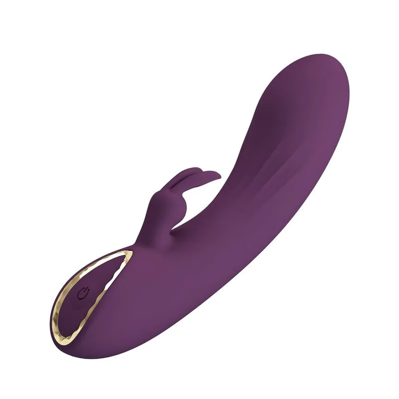 Landyn Vibromasseur Lapin Rechargeable 10 Fonctions Violet