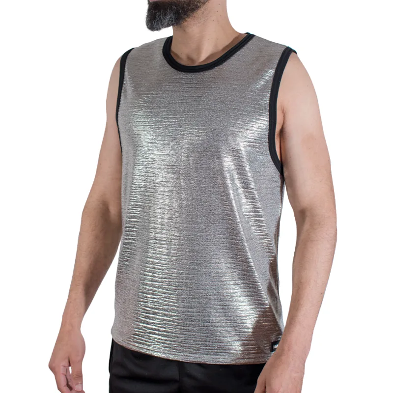 T-shirt à Paillettes Fines L/XL Macho