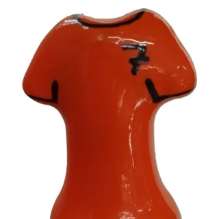 Préservatifs Fantaisie Peints à la Main T-shirt Orange Condomerie