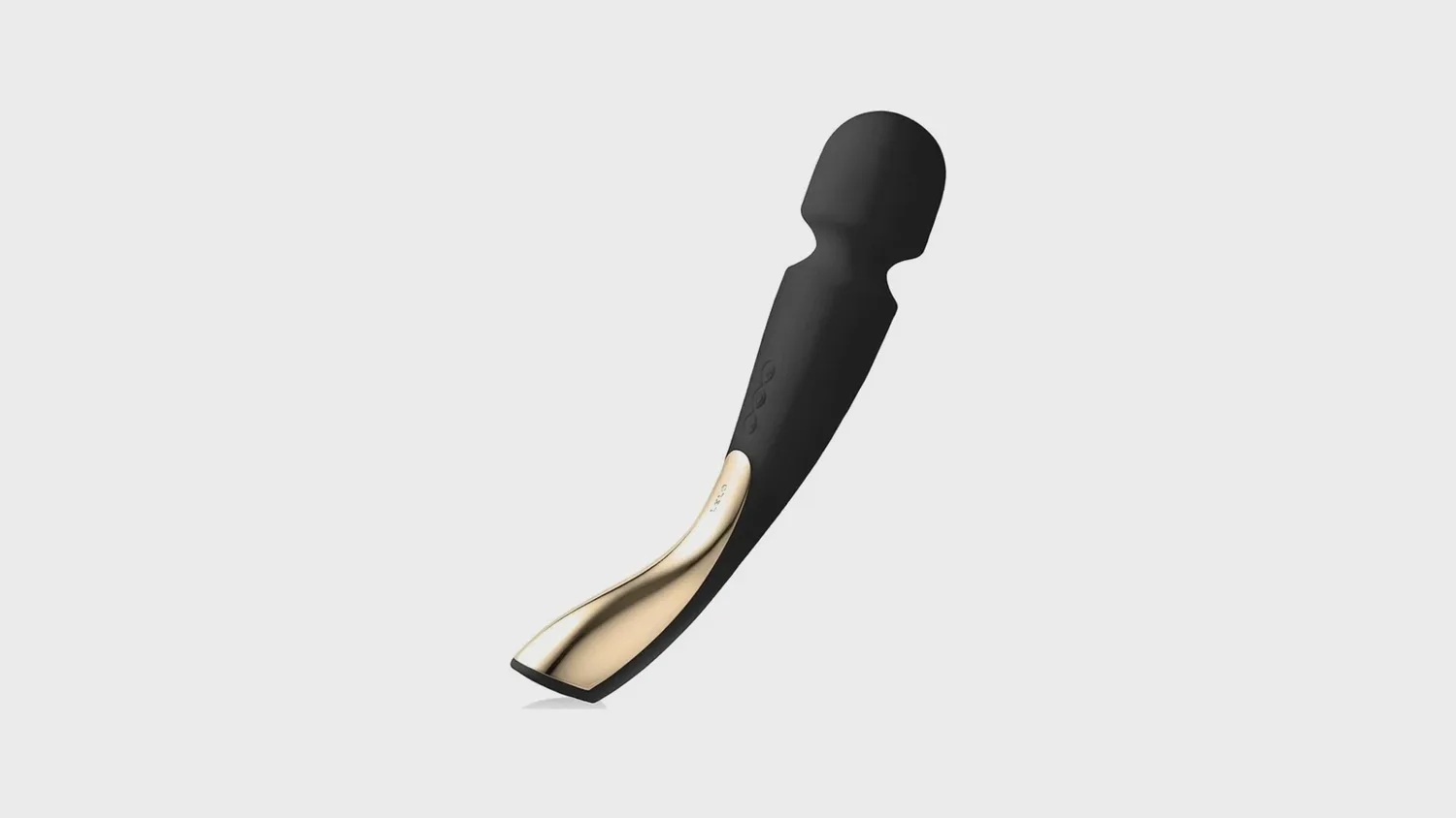 LELO Smart Wand 2 Medium noire, wand compact rechargeable de 21 cm