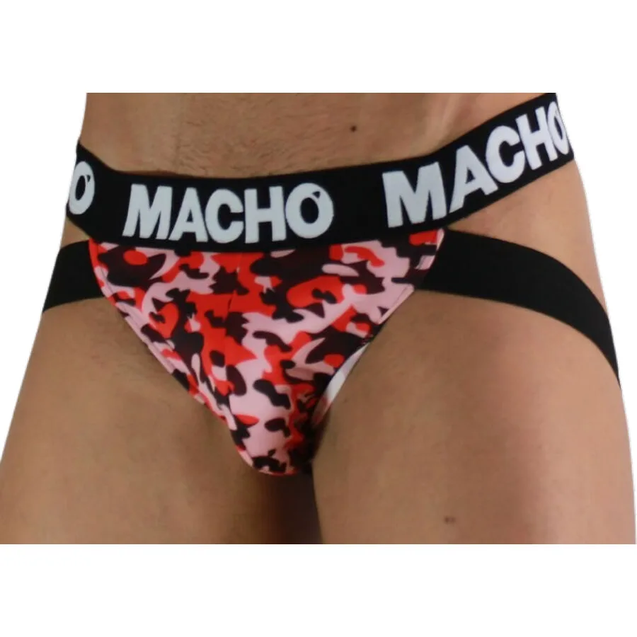 Mx28mr Jockstrap Militaire Rouge XL Macho