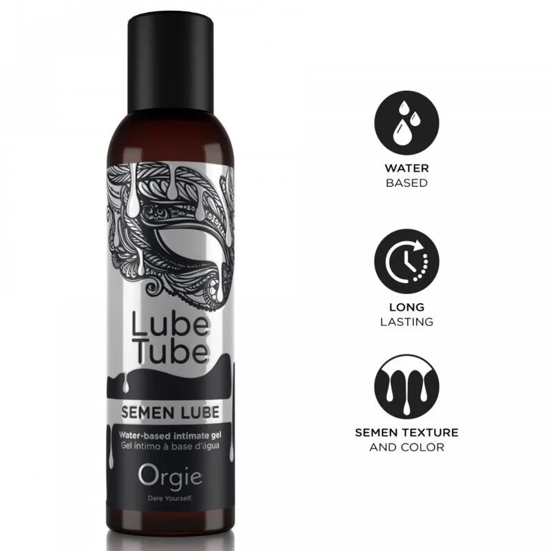 Tube de Lubrifiant à Base de Eau pour le Intimité Gel Orgie lubrifiant base eau