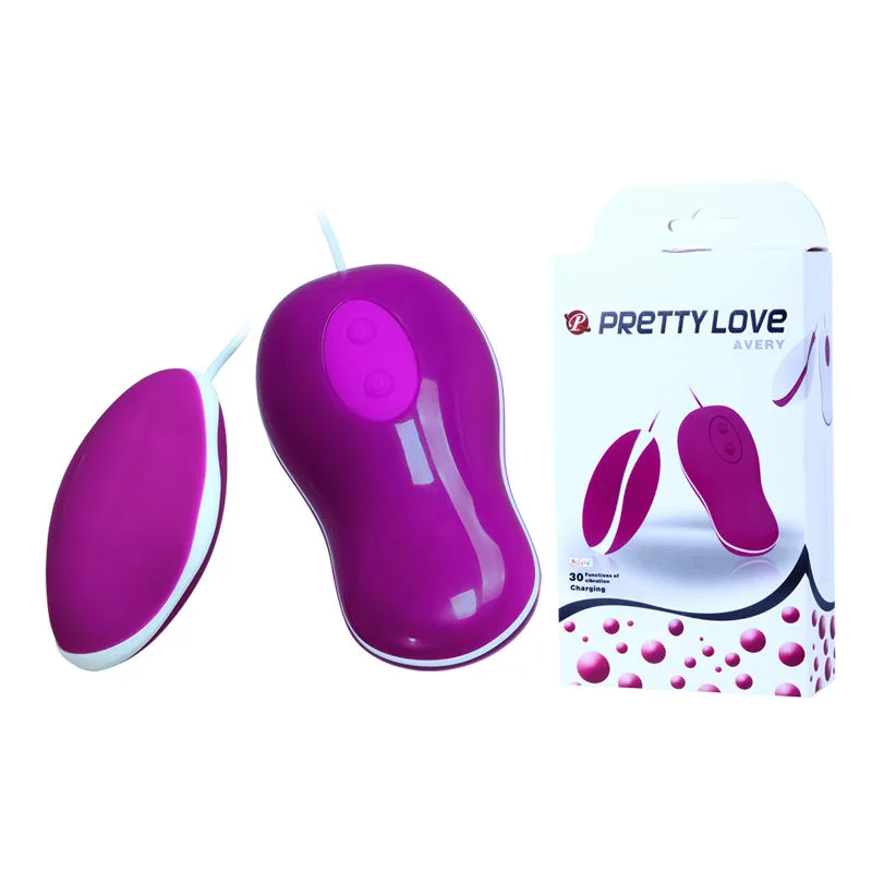 Flirtation Oeuf Vibrant avec Télécommande Avery Pretty Love