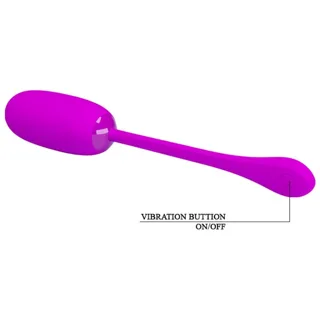 Œuf Vibrant Julius Pretty Love - détail de la texture - Violet