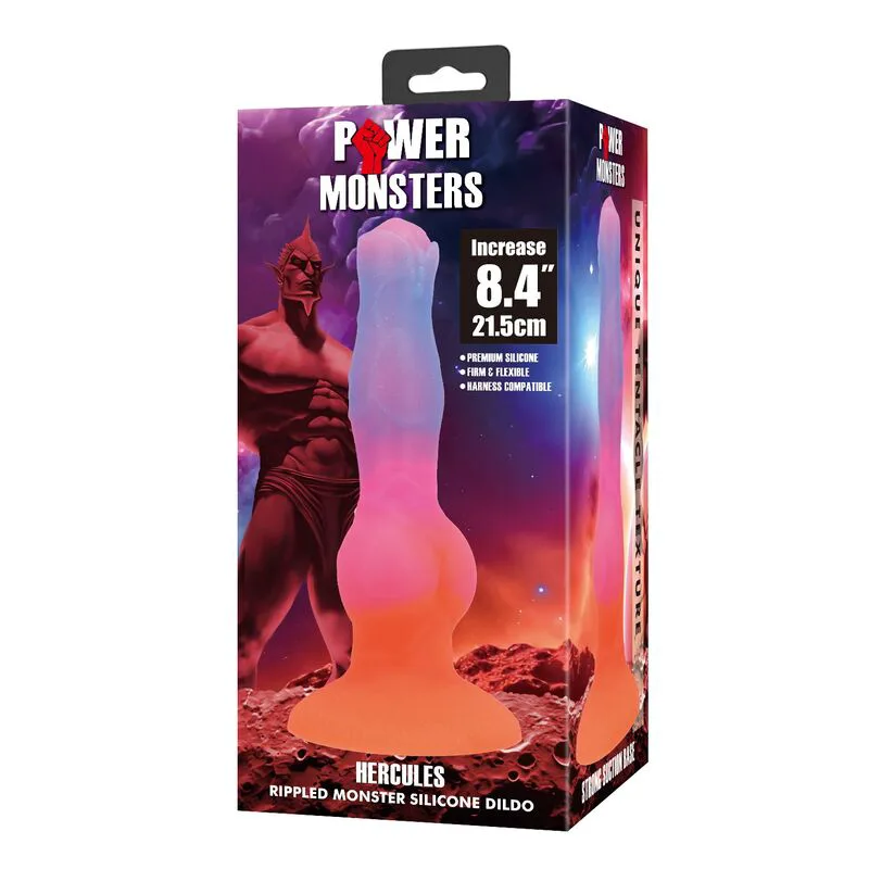 Gode en Silicone Hercules Fantasy 21,5 cm Ø 5 cm Power Monsters